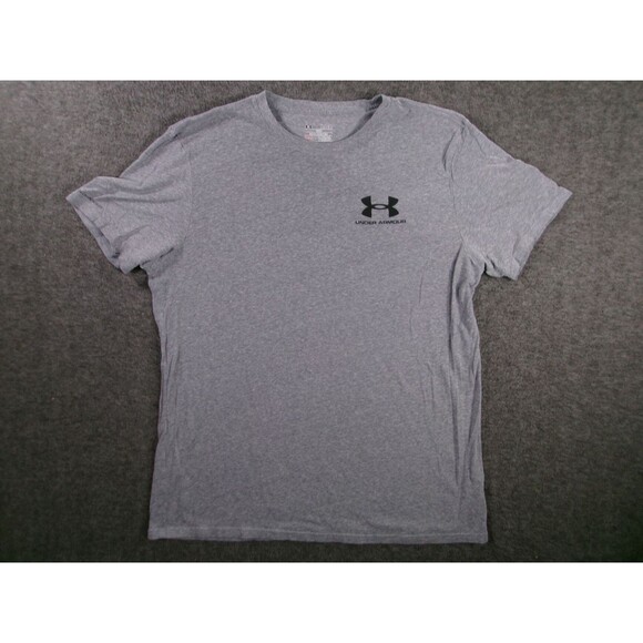 Under Armour Shirt Men Extra Large Gray HeatGear Charged Loose Causal Relaxed - Picture 1 of 13